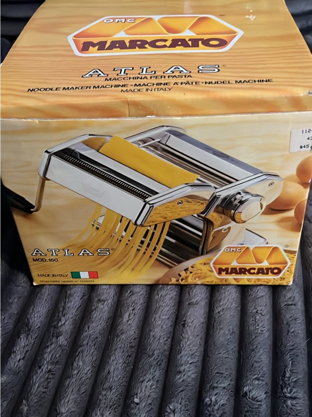 Atlas Stainless Steel Pasta Maker - Silver